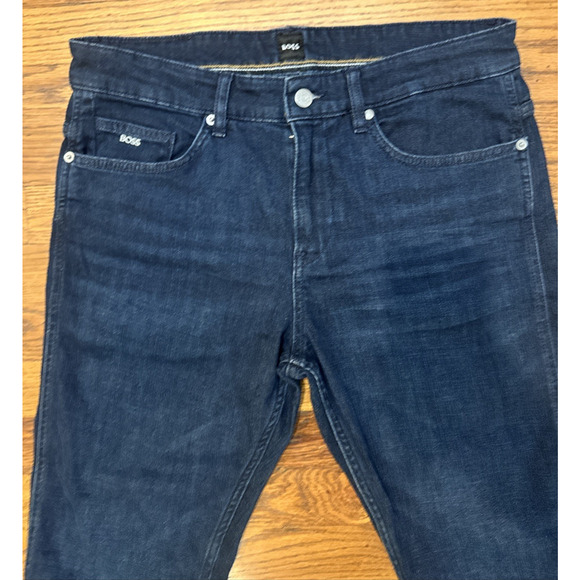 Hugo Boss Jeans Womens Blue 12 33/32 Delaware Slim Fit - Picture 3 of 14